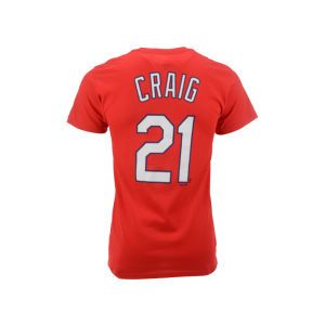 St. Louis Cardinals Craig Majestic MLB Official Player T Shirt