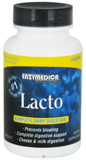 Enzymedica   Lacto Complete Dairy Digestion   30 Capsules