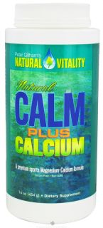 Natural Vitality   Natural Calm Plus Calcium   16 oz.