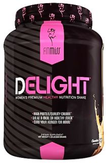 FitMiss   Delight Womens Premium Healthy Nutrition Shake Chocolate Delight   1.2 lbs.