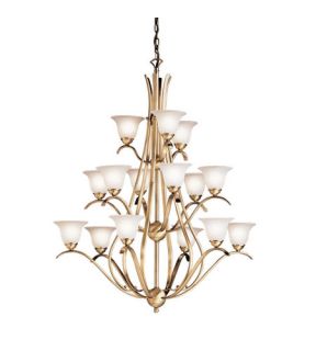 Dover 15 Light Chandeliers in Antique Brass 2523AB