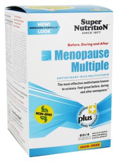 Super Nutrition   Menopause Multiple Iron Free   60 Packet(s)