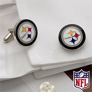 Pittsburgh Steelers NFL Football Cuff Links