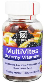 Nutrition Now   Multi Vites Gummy Vitamins for Adults   70 Gummies