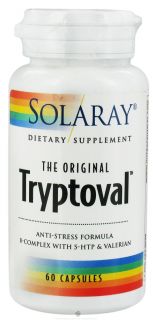 Solaray   The Original Tryptoval Anti Stress Formula   60 Capsules