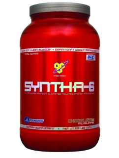 BSN   Syntha 6 Sustained Release Protein Powder Chocolate Milkshake   2.91 lbs.