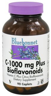 Bluebonnet Nutrition   C 1000 mg Plus Bioflavonoids   90 Caplets