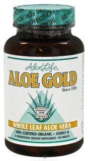 Aloe Life   Aloe Gold   90 Tablets