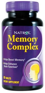 Natrol   Memory Complex   60 Tablets