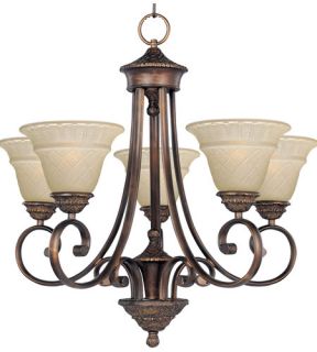 Brighton 5 Light Chandeliers in Oil Rubbed Bronze 11175EVOI