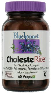 Bluebonnet Nutrition   CholesteRice Red Yeast Rice Complex   60 Vegetarian Capsules