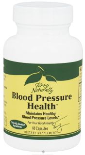 EuroPharma   Terry Naturally Blood Pressure Health   60 Capsules