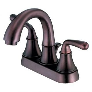 Danze® Bannockburn™ Two Handle Centerset Lavatory Faucet   Oil Rubbed