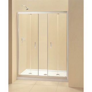 Bath Authority DreamLine Butterfly Frameless Bi Fold Shower Door (58  59 1/2)