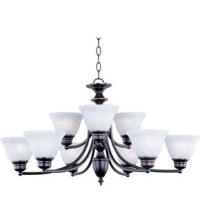 Malaga 9 Light Chandeliers in Oil Rubbed Bronze 2685MROI