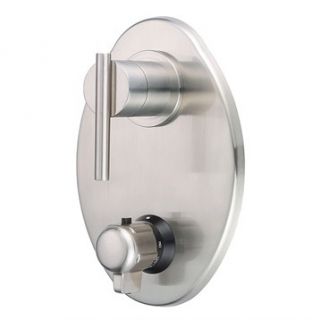 Danze® Parma™ Two Handle Thermostatic Shower Trim Kit   Brushed Nickel