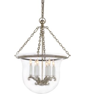 E.F. Chapman Country 6 Light Pendants in Polished Nickel CHC2117PN