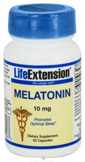 Life Extension   Melatonin 10 mg.   60 Capsules
