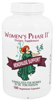Vitanica   Womens Phase II Menopause Support   180 Vegetarian Capsules