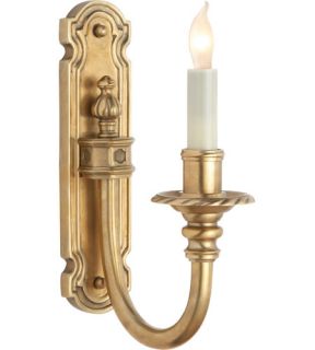 Studio Empire 1 Light Wall Sconces in Hand Rubbed Antique Brass S2101HAB