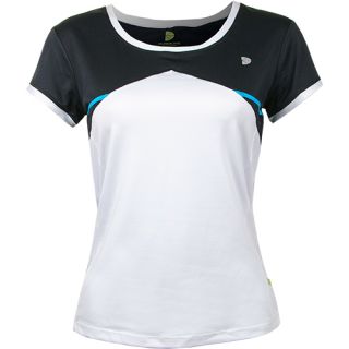 Pure Lime Center Court Tee Pure Lime Womens Tennis Apparel