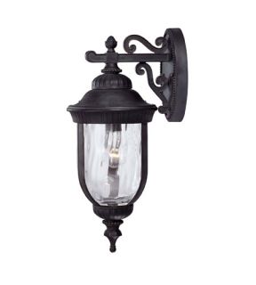 Castlemain 1 Light Outdoor Wall Lights in Black W/ Gold 5 60321 186