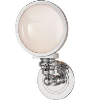 E.F. Chapman Boston 1 Light Bathroom Vanity Lights in Chrome SL2935CH WG