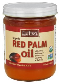 Nutiva   Organic Red Palm Oil   15 oz.