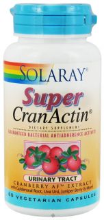 Solaray   Super CranActin   60 Vegetarian Capsules