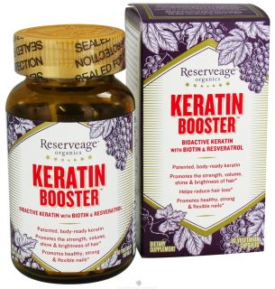 ReserveAge Organics   Keratin Booster   60 Vegetarian Capsules