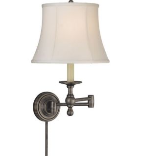 E.F. Chapman Classic 1 Light Swing Arm Lights/Wall Lamps in Bronze With Wax SL2800BZ S