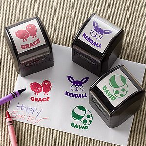 Personalized Easter Stamps   Easter Fun