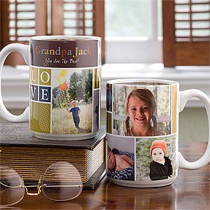 Personalized Large Photo Coffee Mugs   Photo Fun For Him