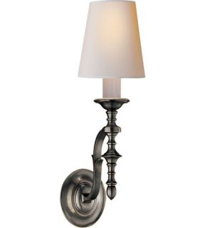 Thomas Obrien Chandler 1 Light Wall Sconces in Bronze With Wax TOB2110BZ NP