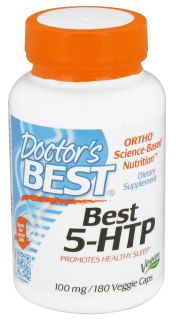 Doctors Best   Best 5 HTP 100 mg.   180 Vegetarian Capsules