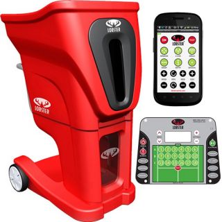 Lobster Phenom 2 Ball Machine with Android Remote Lobster Sports Ball Machines