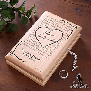 Personalized Jewelry Box   Elvis Cant Help Falling In Love