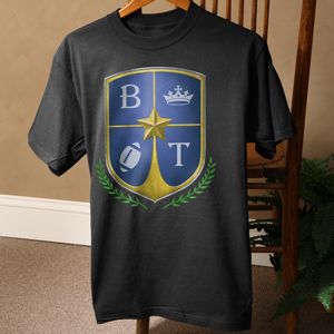 Personalized T Shirts   Large Custom Crest