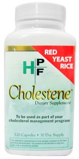 High Performance Formulas   Cholestene Red Yeast Rice   120 Capsules