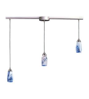 Milan 3 Light Pendants in Satin Nickel 110 3L MT