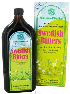 NatureWorks   Swedish Bitters Original Extract Formula   33.8 oz.