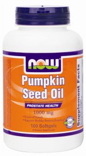 NOW Foods   Pumpkin Oil 1000 mg.   100 Softgels