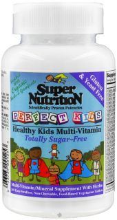 Super Nutrition   Perfect Kids Multi Vitamin Sugar Free   240 Tablets