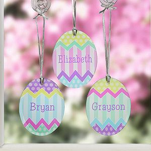 Personalized Easter Egg Suncatchers   Easter Reflections