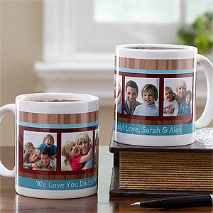 Personalized Photo Coffee Mugs for Him   Photo Message