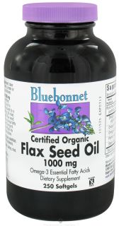 Bluebonnet Nutrition   Flax Seed Oil 1000 mg.   250 Softgels