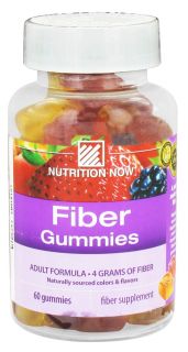 Nutrition Now   Fiber Gummies   60 Gummies