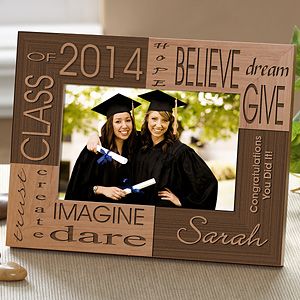 Personalized Graduation Picture Frames   Hope Dream and Believe
