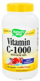 Natures Way   Vitamin C 1000 with Rose Hips   250 Capsules
