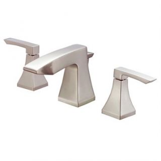 Danze Logan Square Two Handle Widespread Lavatory Faucet   Brushed Nickel